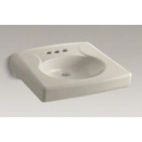 Brenham Ceramic 22" Wall Mount Bathroom Sink