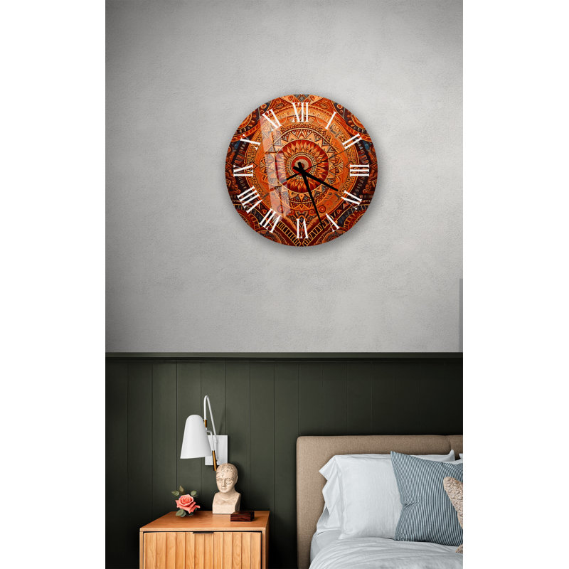 Horloge murale bohémienne, Noir