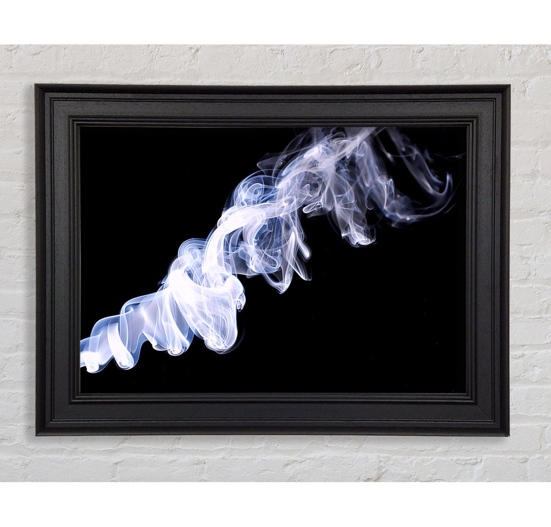 Smoke Swirl Gerahmter Druck