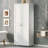 Storage Cabinet with Two Doors and Adjustable Shelf for Bathroom, Office, Kitchen-1747730789
