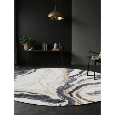 Tapis gris lavable à la machine