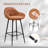 Faux Leather Upholstered Bar Stools-531926006