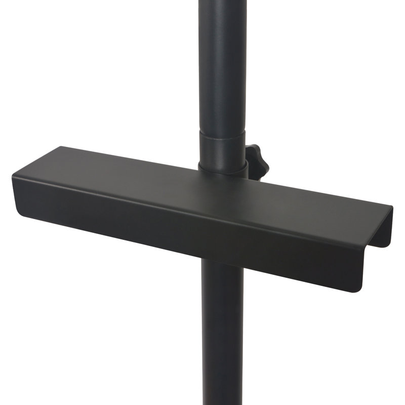 Adjustable Easel Stand - Up to 50" - Ideal for Art, Signs, or Photos - Use at Home or Events - Black, Large