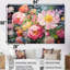 Fleurs roses printanières - fleurs sauvages-19706587-19706588