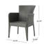 Ensemble de 2 chaises de salle à manger Anaya Kd Pe