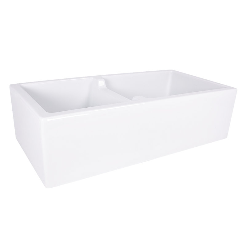Hyannis 35.5'' L Double Basin Kitchen Sink