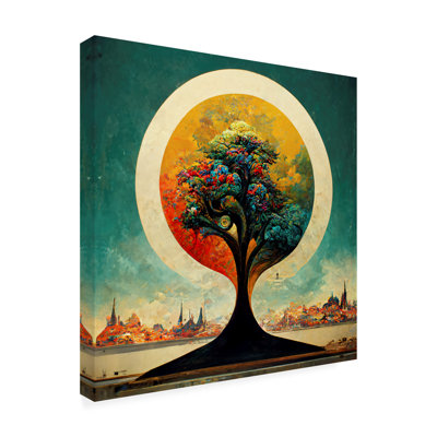 «Husam Tree of Life 3» par Ray Heere - impression sur toile tendue