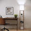 Lampe sur pied colonne 63 po avec tablettes et ampoule incluse-528398281