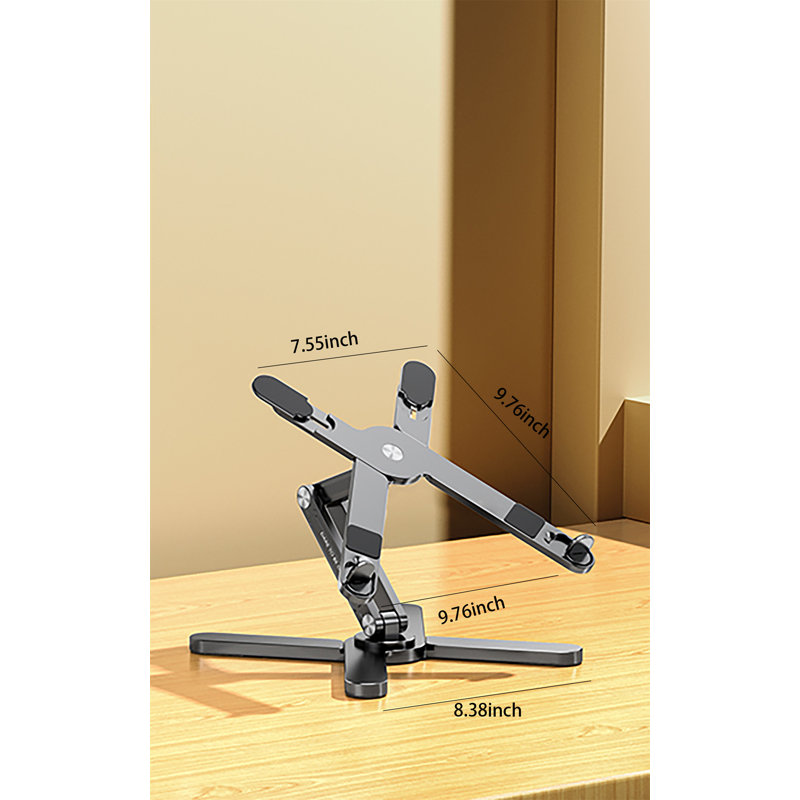 Support pour ordinateur portable, Gris