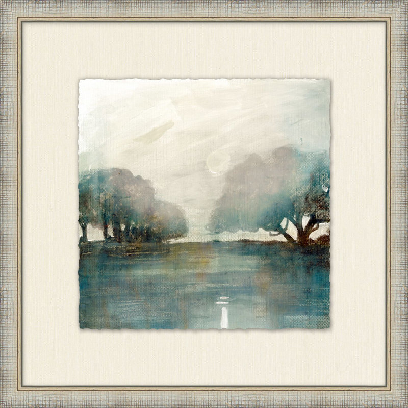 Lake View At Dusk 2 Print