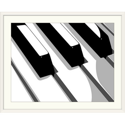 «» par michael tompsett, impression Piano Keyboard