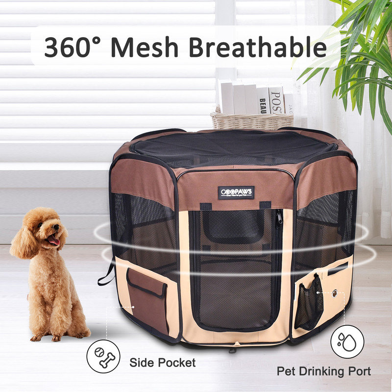 Niche pour chien Tokyo, Brun
