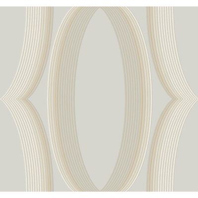 Progression Ogee Wallpaper