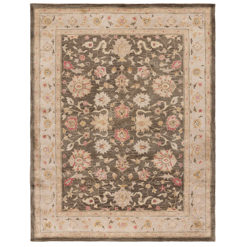 Hand Tufted Wool Rug, Rectangle 9'6" x 13'6"