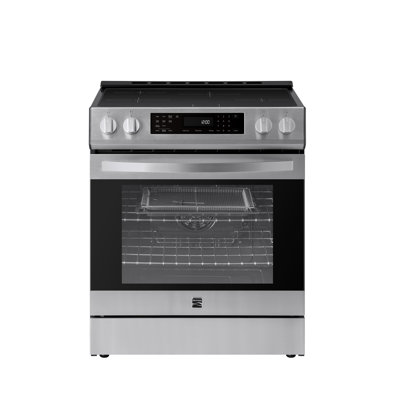 5.6 cu. ft. Front-Control Electric Induction Range w/ Turbo Boil®, True Convection, Air Fry & Self-Clean Stainless Steel