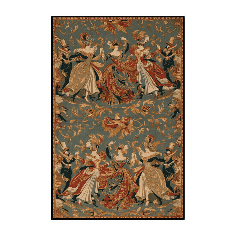 Tapis brun français lavable à la machine, Tapis de couloir 2 pi x 4 pi