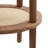 Modway Torus Round Side Table with Rattan Shelf-90623434