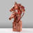 Hand-Painted Decorative Object, Copper Color, 11.8 x 24.0 x 11.8 inches | 100% Polyester Material, Unique Color Tones & Textures | Perfect for Home Décor, Living Room Accent, Artful Touch to Any Space-948743748