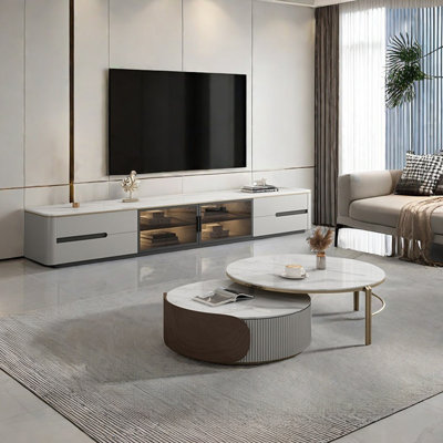 Italian style simple Living Room Table Sets