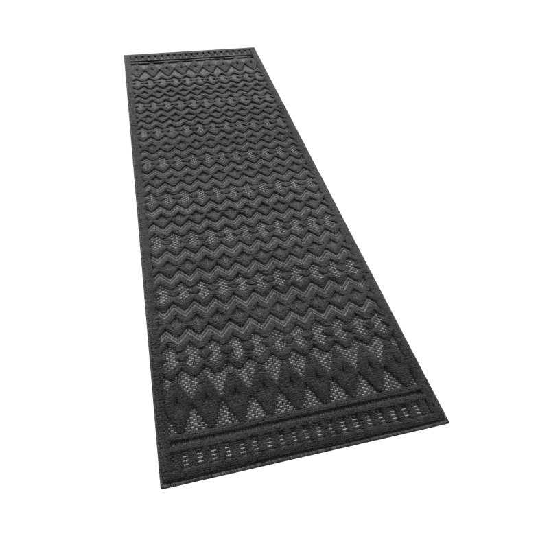 Ipswich Solid Colour Indoor / Outdoor Area Rug, Rectangular 60 x 100cm