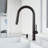 Greenwich 18 H 1-handle Pull-Down 2-Function Sprayer Kitchen Faucet and Soap Dispenser-96391276