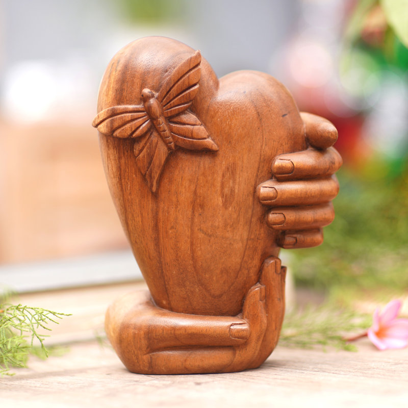 Sculpture en bois Lark Manor ™