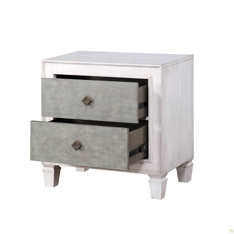 Nightstand With 2 Drawers