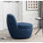 Annielise 26" Wide Polyester Swivel Barrel Chair-2015136852
