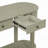Curved Design Console Table with Drawers-7181348