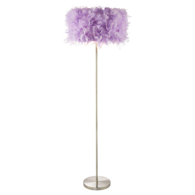 150cm Brushed Column Floor Lamp