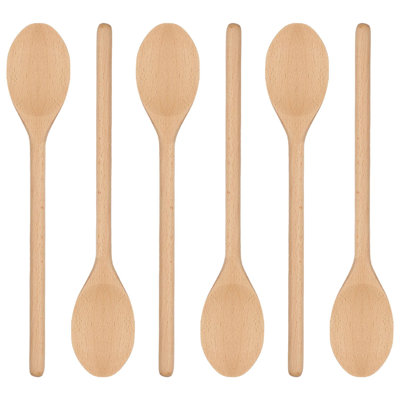 Argon Tableware 6 Piece Wood Cooking Spoon