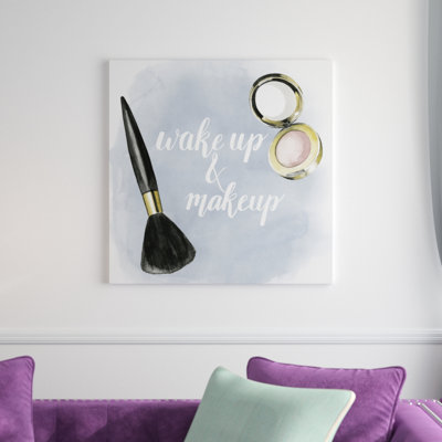 Let's Makeup II by Grace Popp - Wrapped Canvas Print