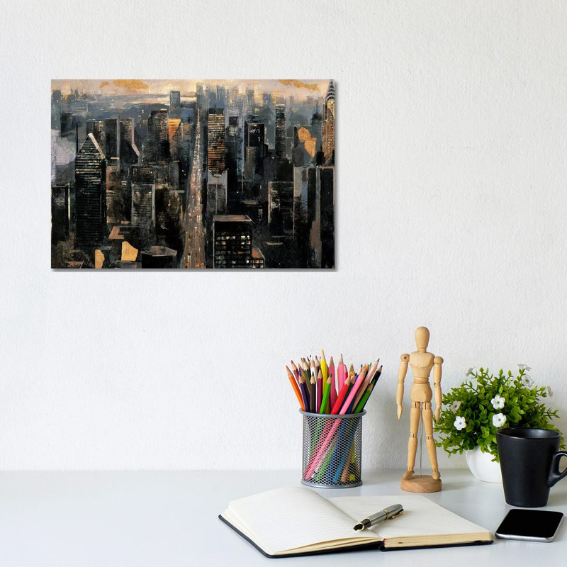 Central Avenue by Marti Bofarull - Wrapped Canvas Print, 20.32 cm H x 30.48 cm W
