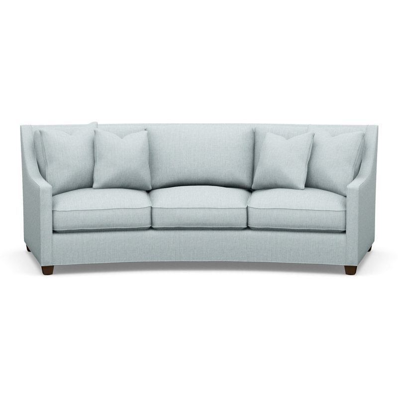 Valenza Curved Sofa, 2368-21, Walnut