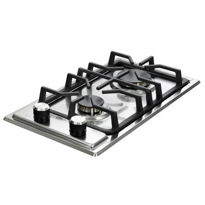 12" Gas Cooktop with 2 Burners