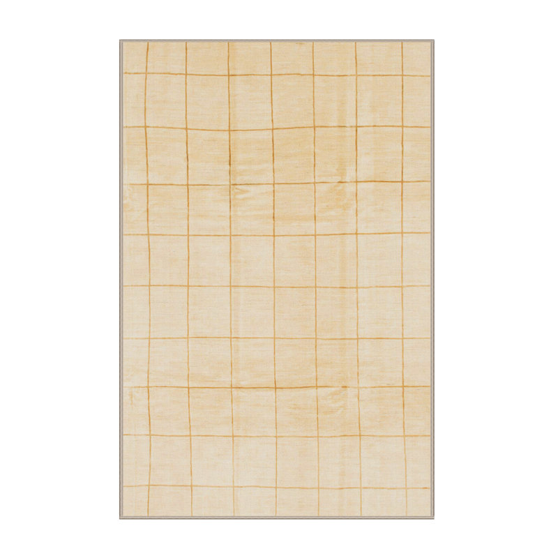 Tapis abstrait moderne 1454, Tapis de couloir 2 pi x 5 pi