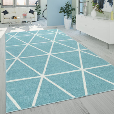 Tapis bleu Driscoll