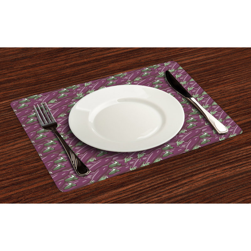 Récapitulatif à aubergine 18,5 po