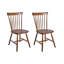Maximiliano 46cm H Spindle Side Chair in Brown