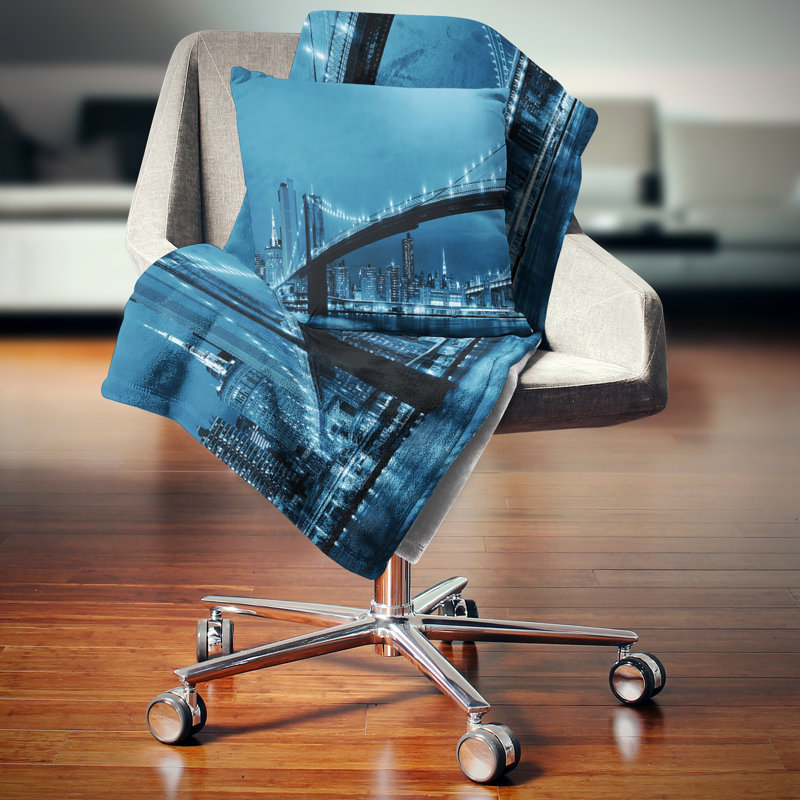 Coussin Manhattan, Square 16" x 16"