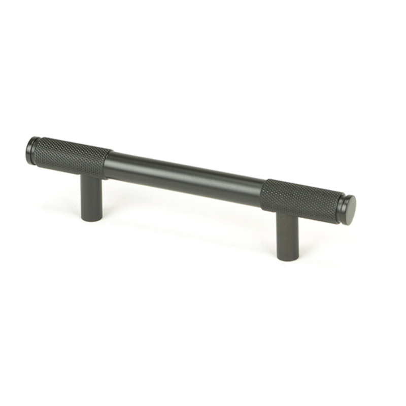Polished Nickel Half Brompton Pull Handle - Large, Aged Bronze, 9.6 cm