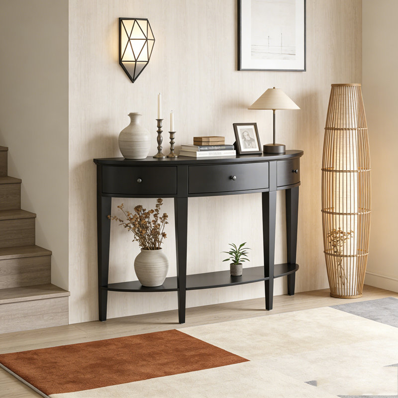 Canapé console Modern, Noir