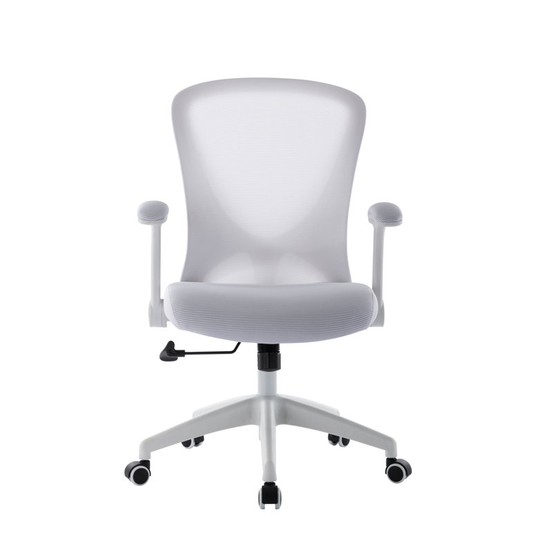 Chaise de travail en filet Pranav Dario, Blanc