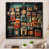 Black Floater Framed selected