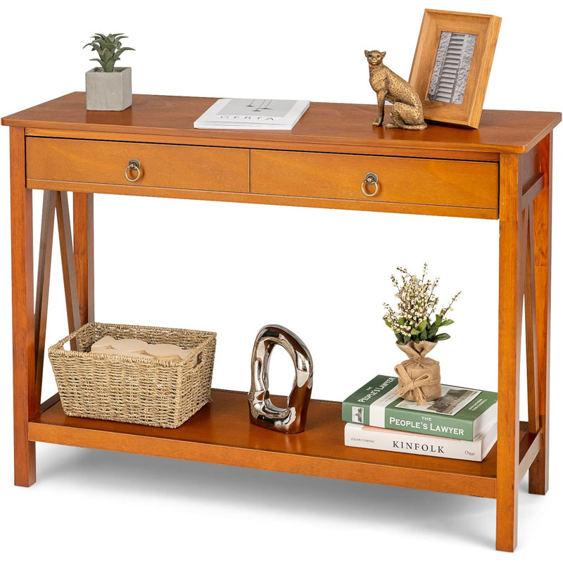 Danilo 42'' Console Table, Caramel