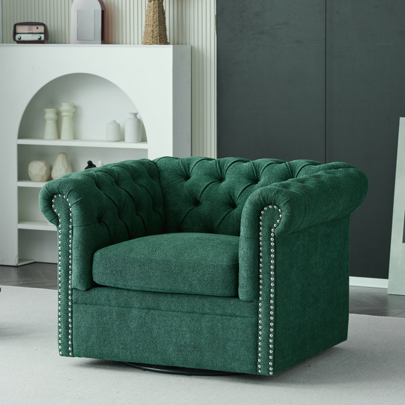 Fauteuil club pivotant Roomfitter Chesterfield