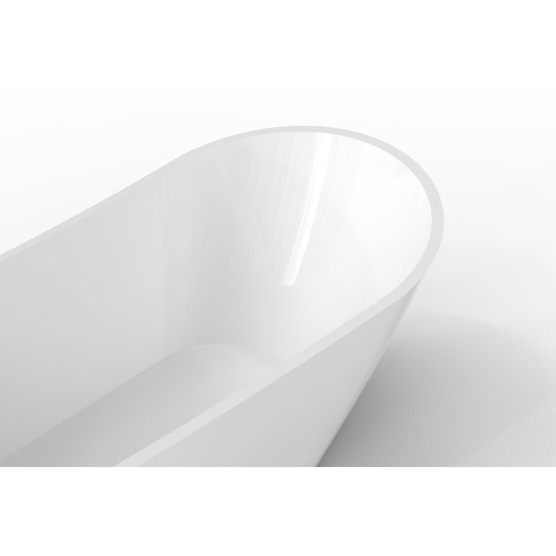 59'' x 31'' Soaking Acrylic Bathtub