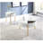 Bodfish White & Natural Round Coffee Table