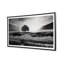47 x 87, art mural, paysage, toile tendue, anneau en D, noir, blanc