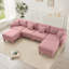 Canapé modulaire en U à 4 places Boucle Fabric-966431199-966431194